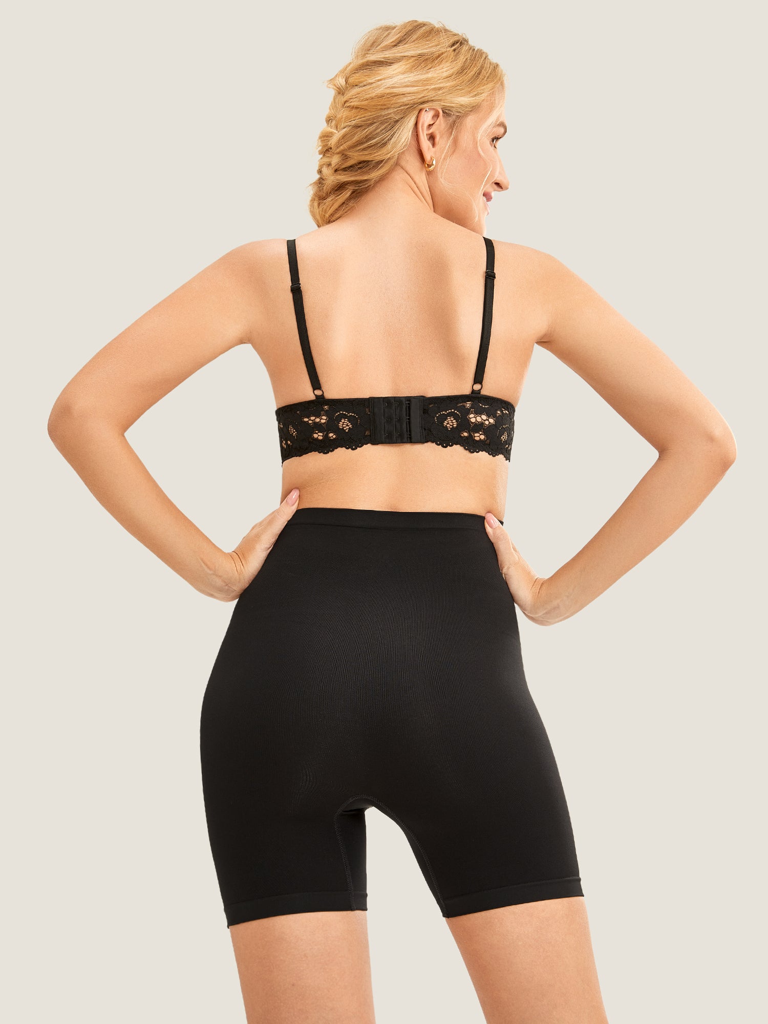 High Waist Shapewear Maternity Shorts|Seamless