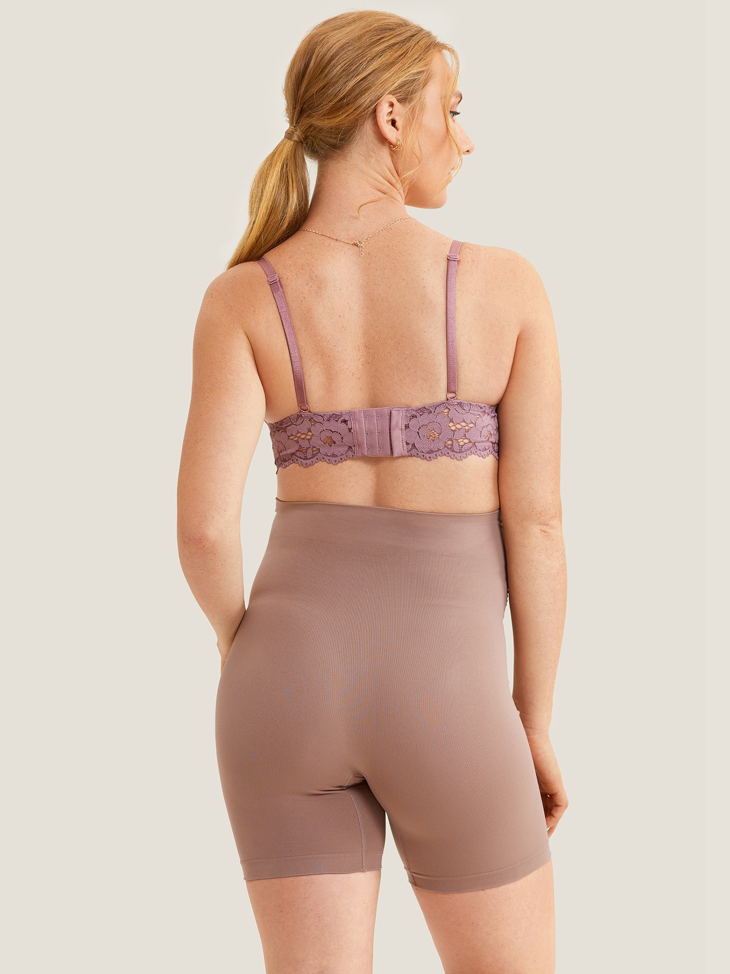 High Waist Shapewear Maternity Shorts|Seamless