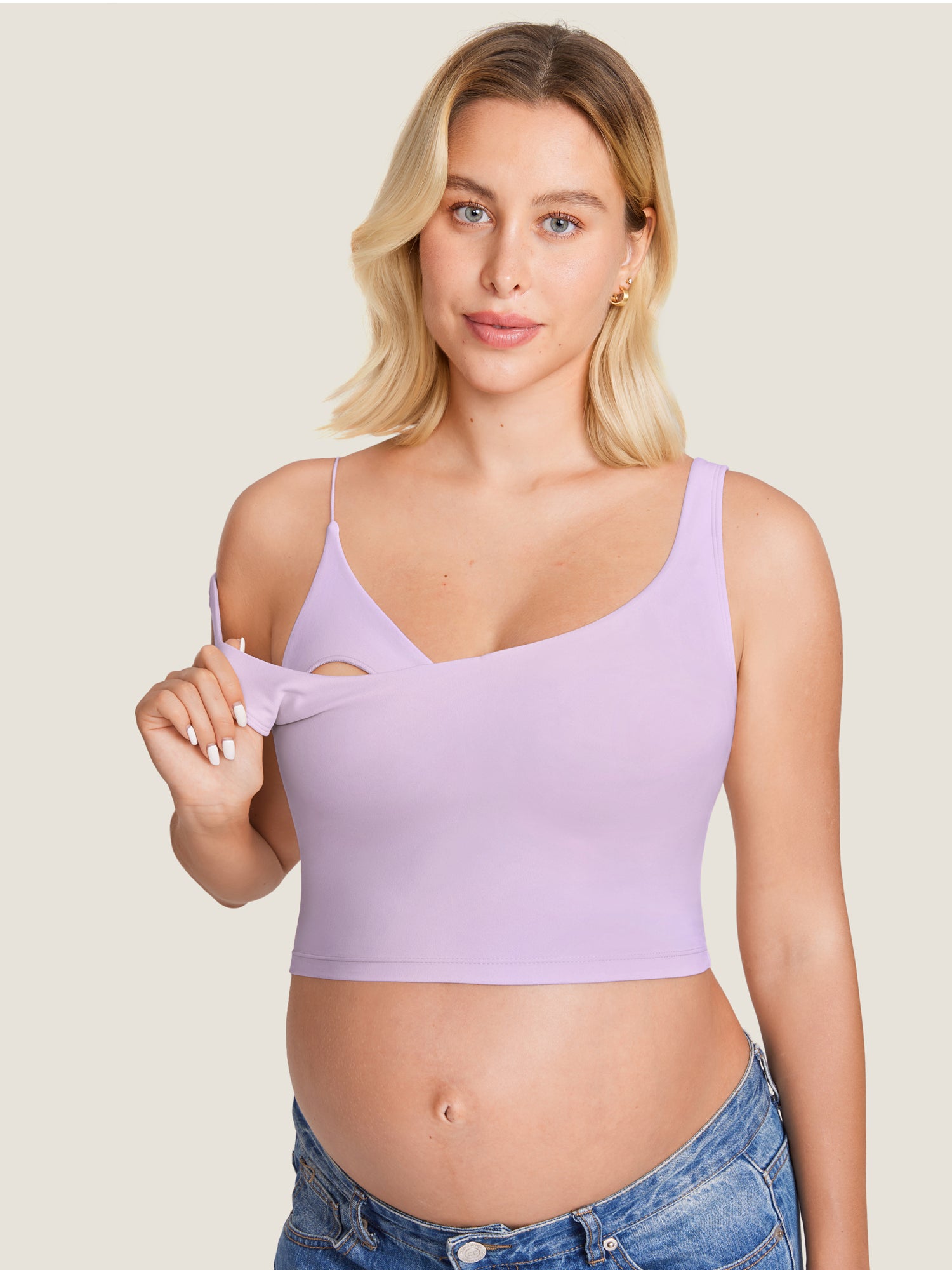 Natrelax® Nursing Crop Tank Top