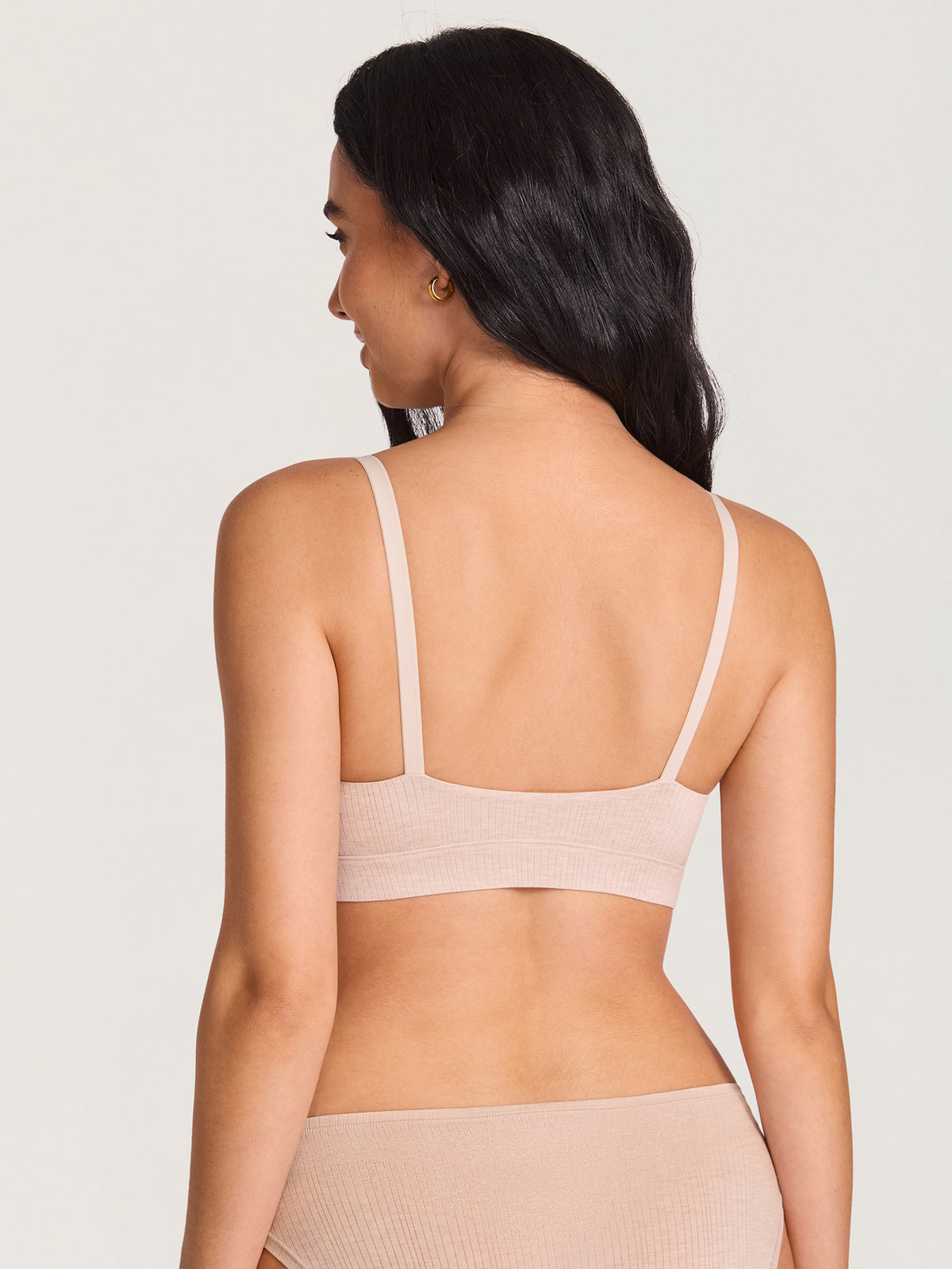 Naturveil Modal Ribbed Scoop Nursing Bra