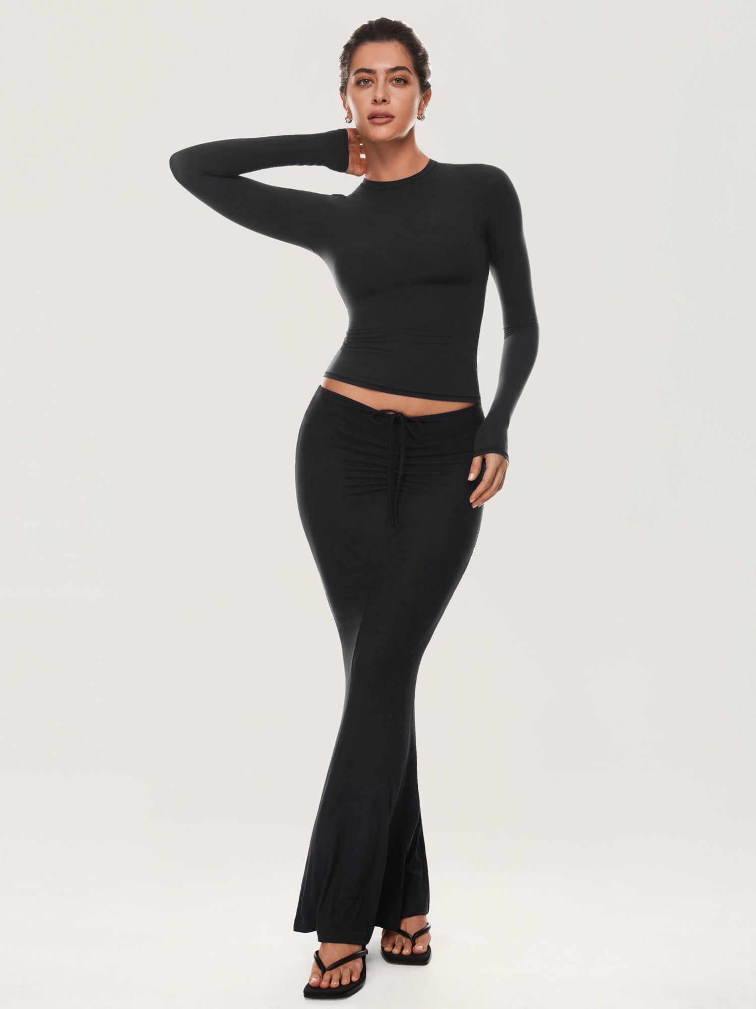 Inbarely® Soft Basic Long Sleeve Tees