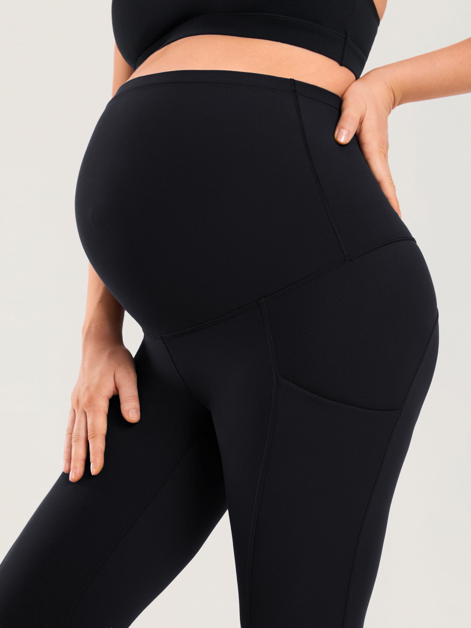 Natrelax® Maternity Leggings with Pockets 25"