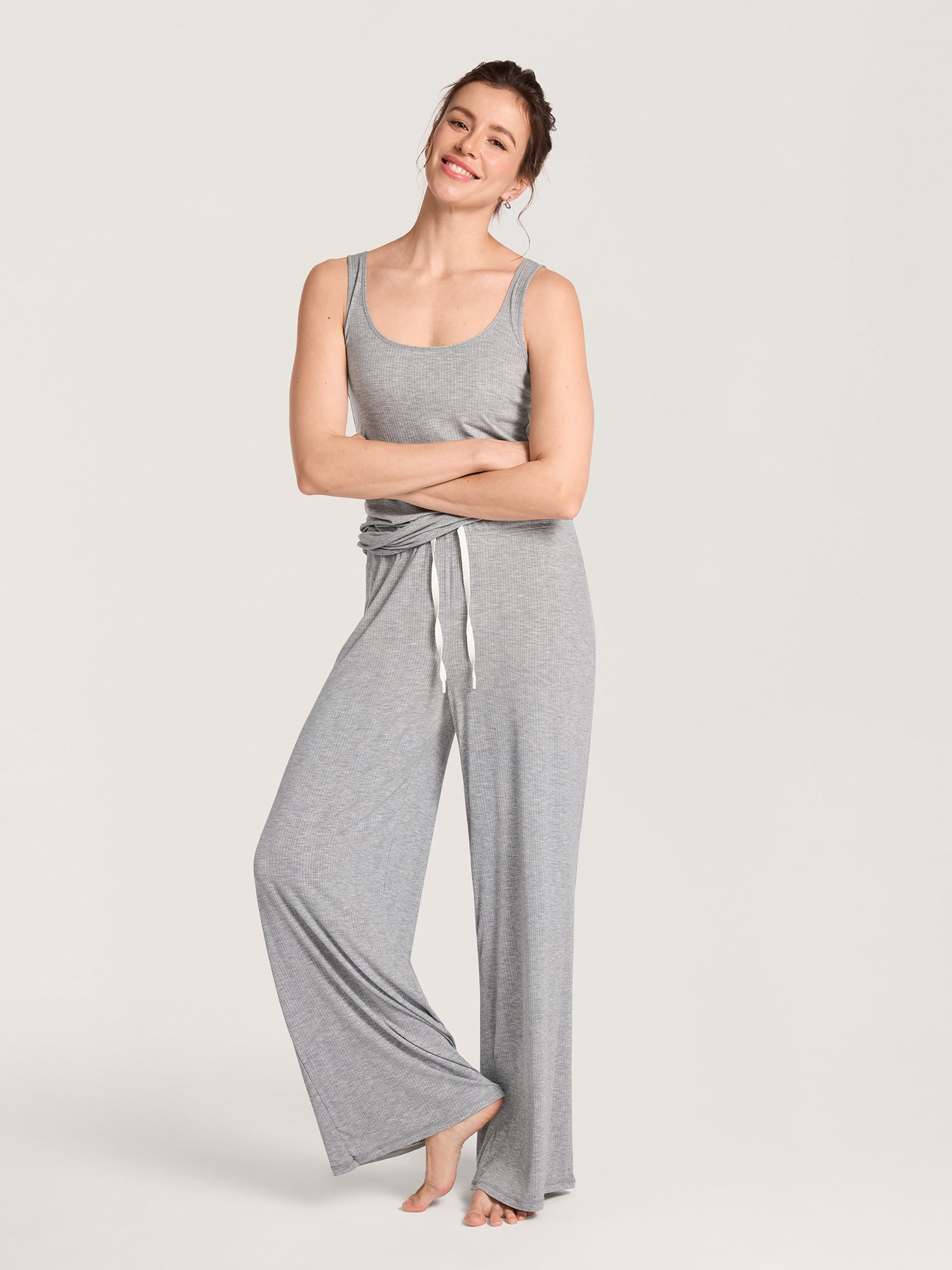 Naturveil Modal Ribbed Maternity Lounge Pants