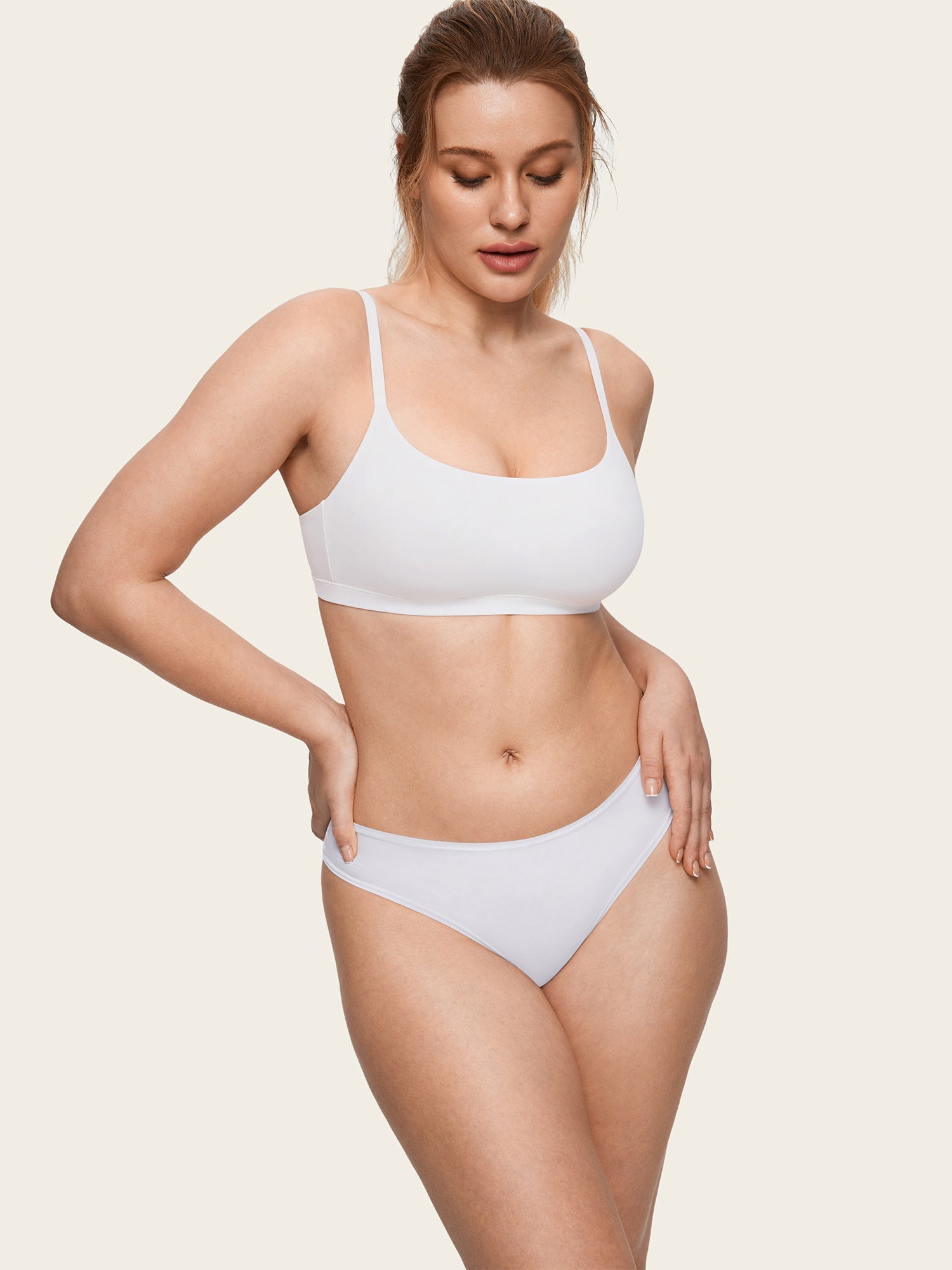 MagneticFit High Cut Briefs 3 Pack White (3pack)