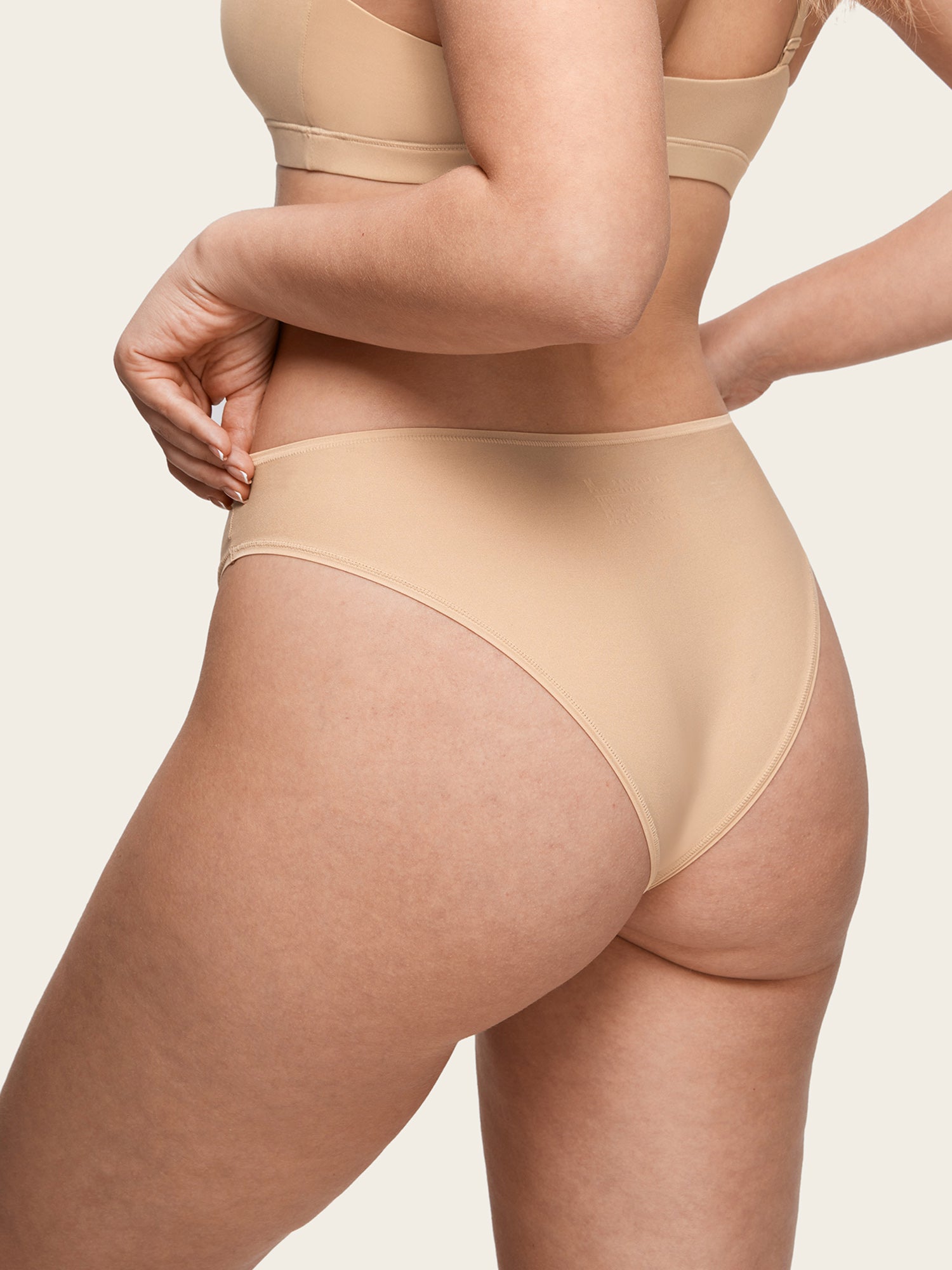 MagneticFit High Cut Briefs 3 Pack Beige (3pack)