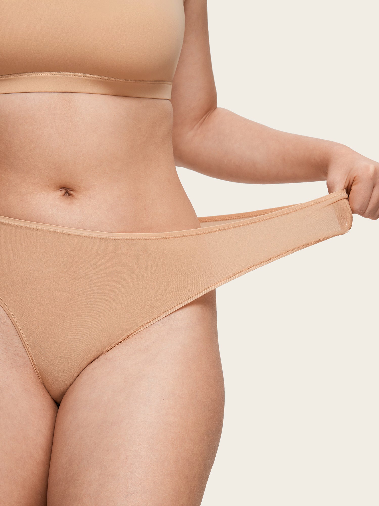 MagneticFit High Cut Briefs 3 Pack Warm Beige (3pack)