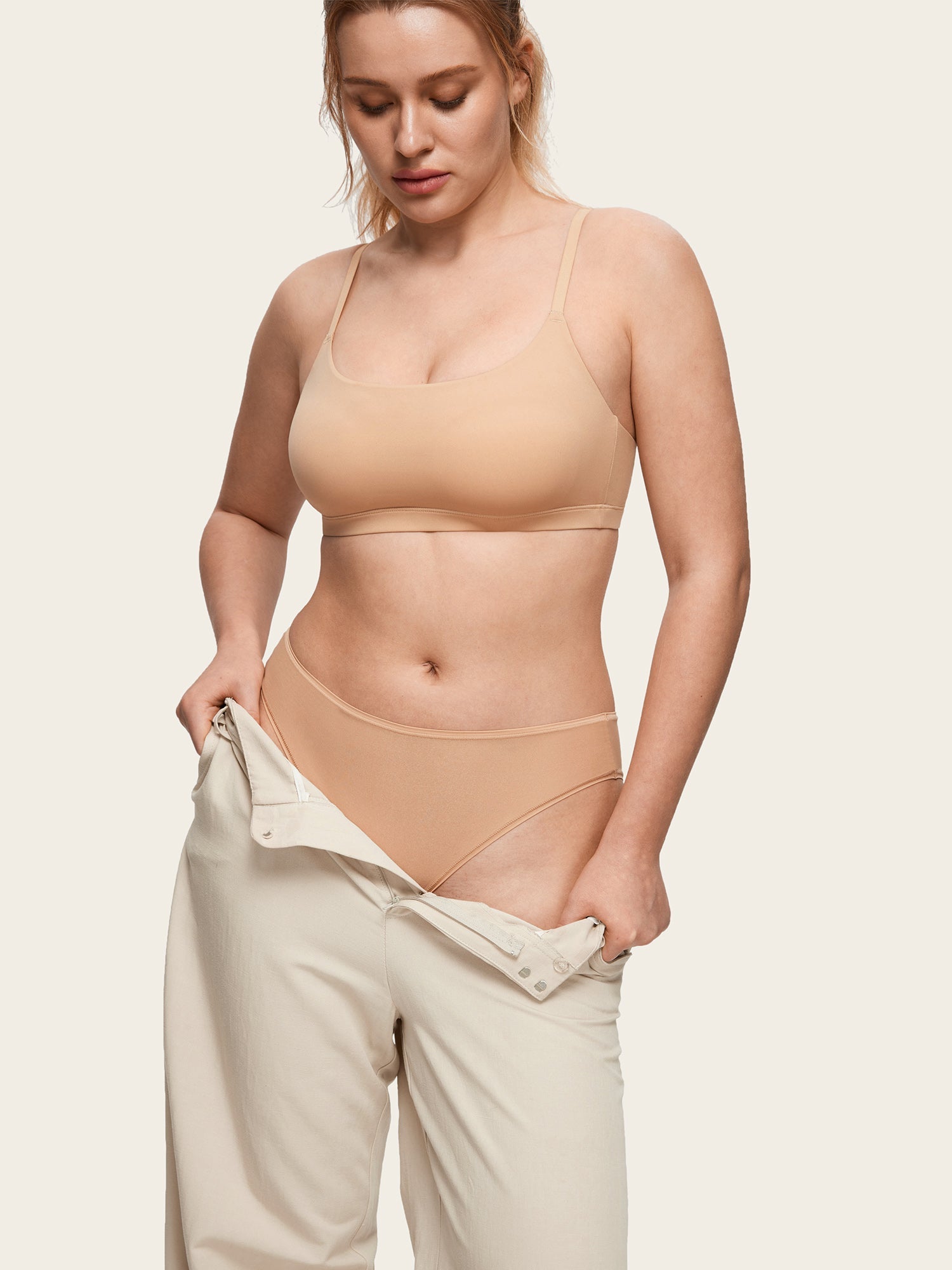 MagneticFit High Cut Briefs 3 Pack Warm Beige (3pack)