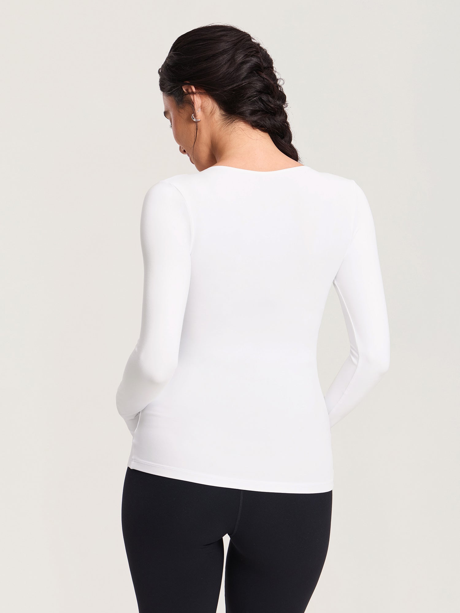 AirSoft Crossover Maternity & Nursing Top - Long Sleeves
