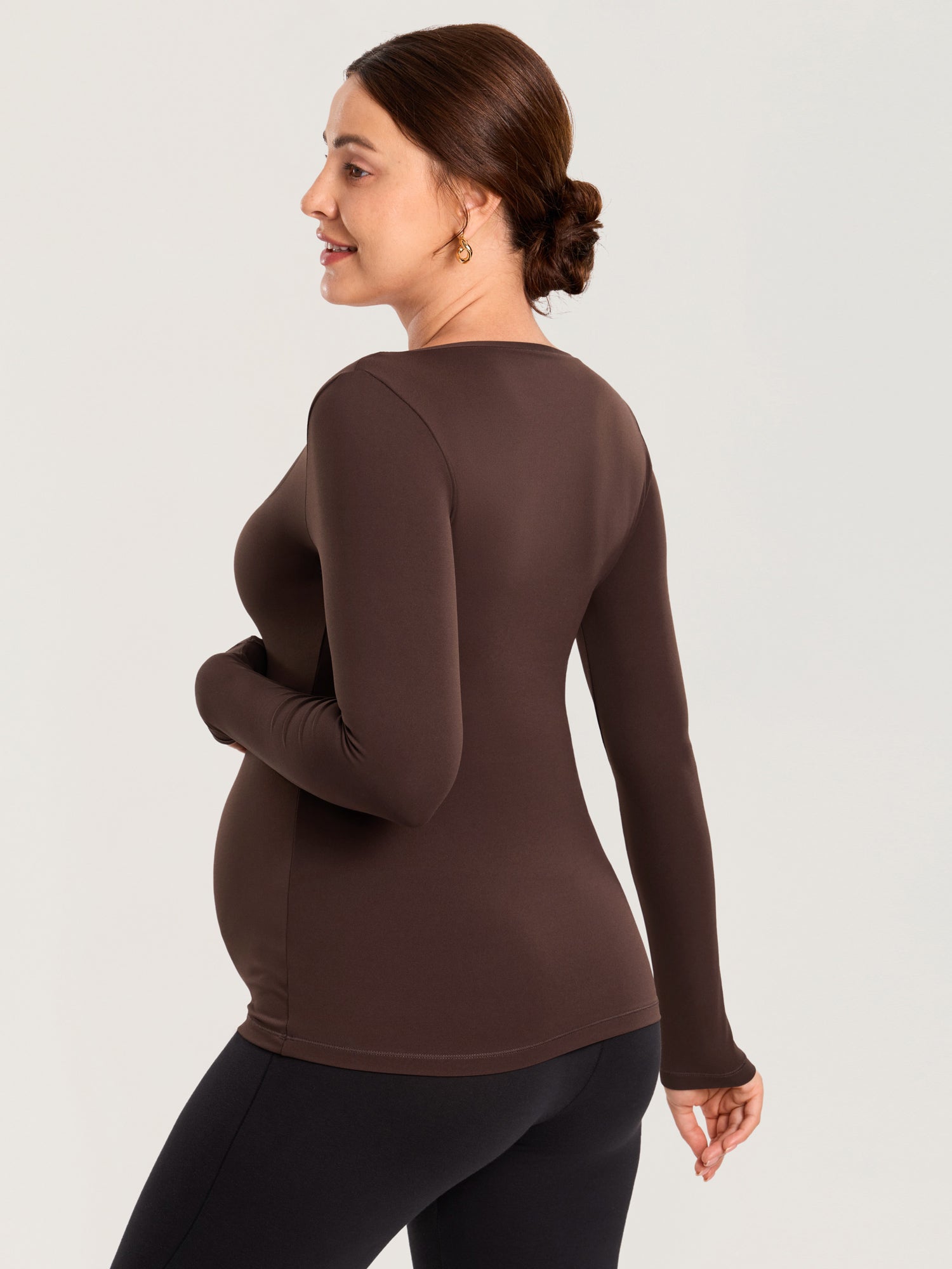 2 Pack AirSoft Maternity Long Sleeves Tops