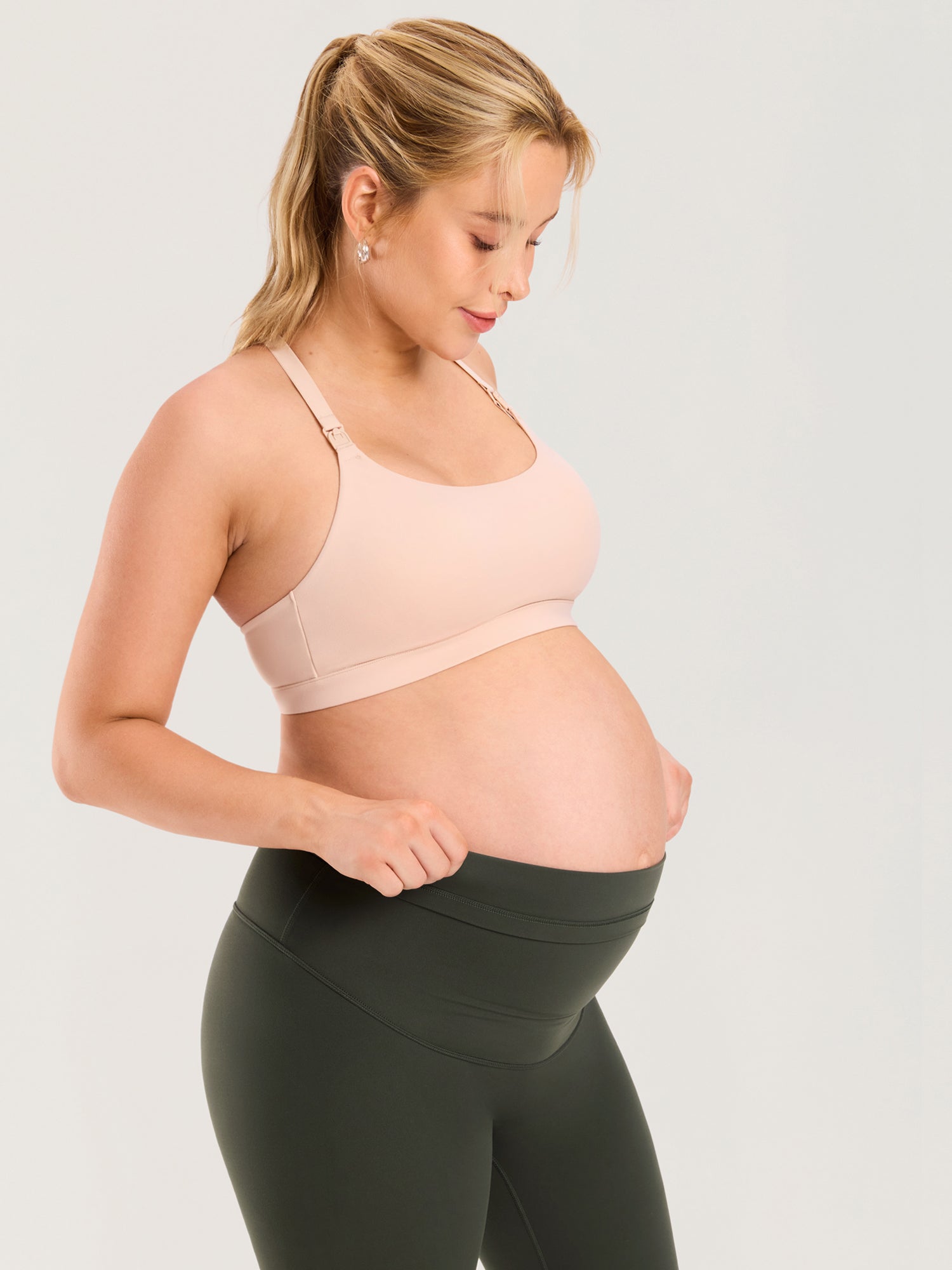 Natrelax® Velcro Nursing & Pumping Bras with Leggings - Set B