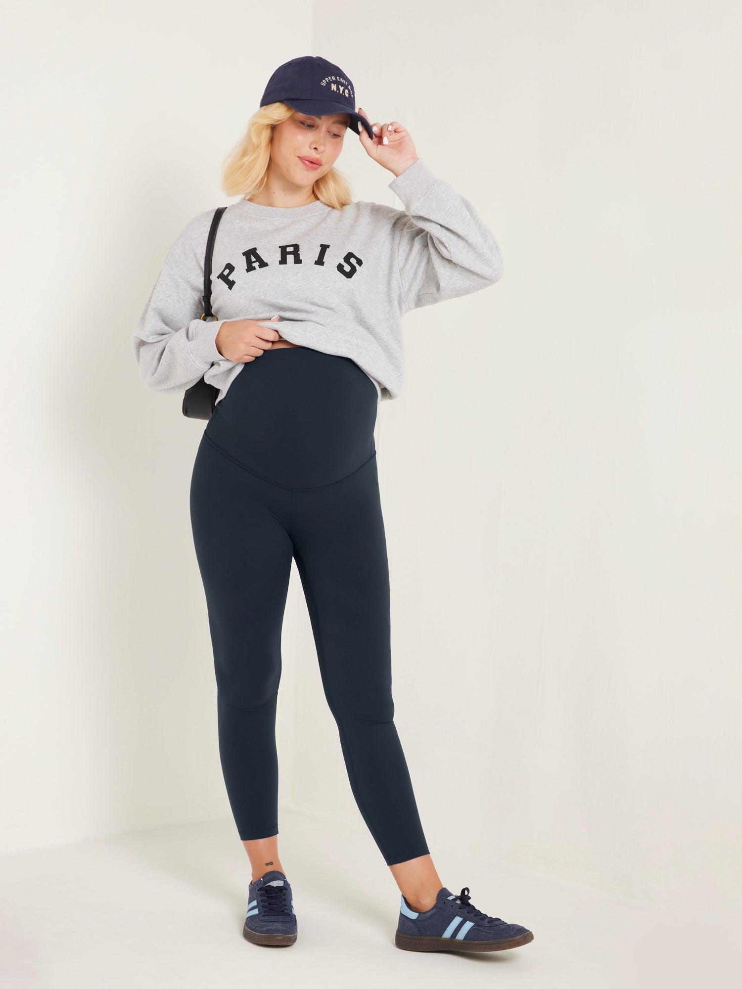 Women's Maternity Leggings Super High Rise Natrelax 25'' Olive Green