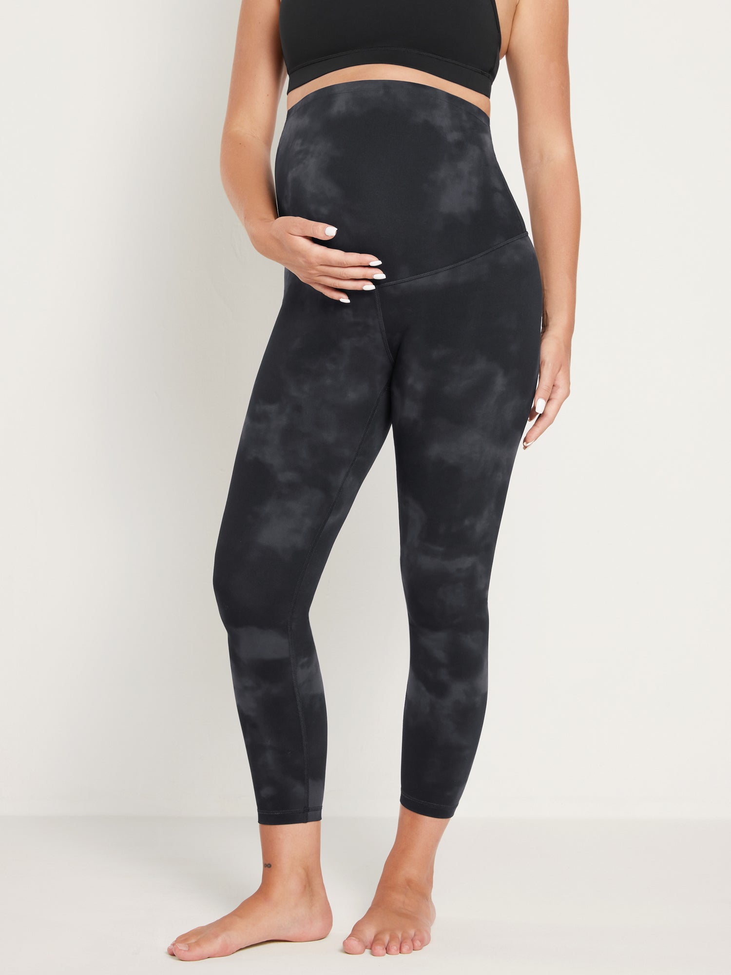 Women's Maternity Leggings Super High Rise Natrelax 25'' True Navy