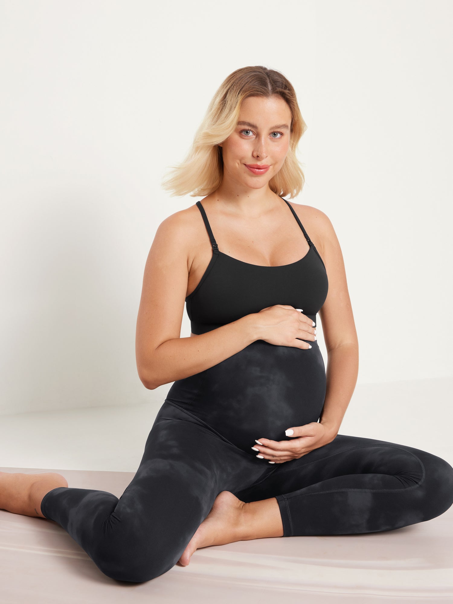 Women's Maternity Leggings Super High Rise Natrelax 25'' True Navy