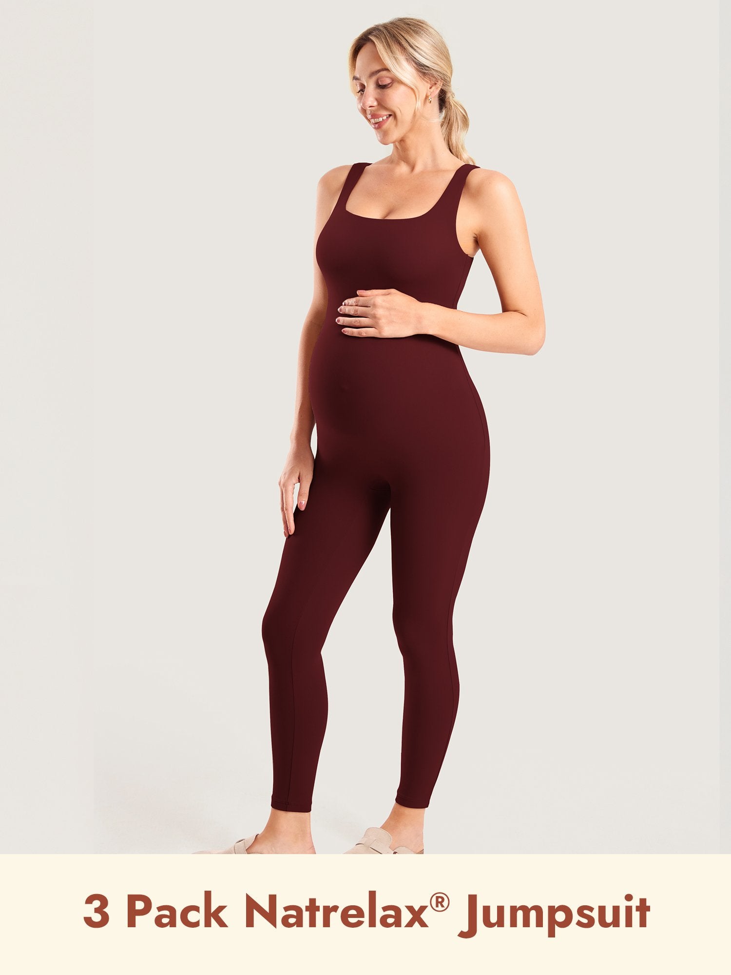 3 Pack Natrelax® Maternity Jumpsuit